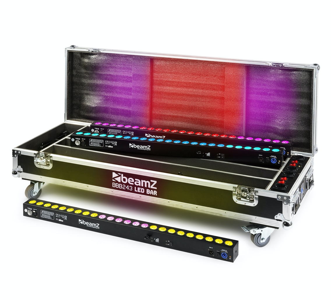 Beamz FCC14 Transportkasse for 4X BBB243