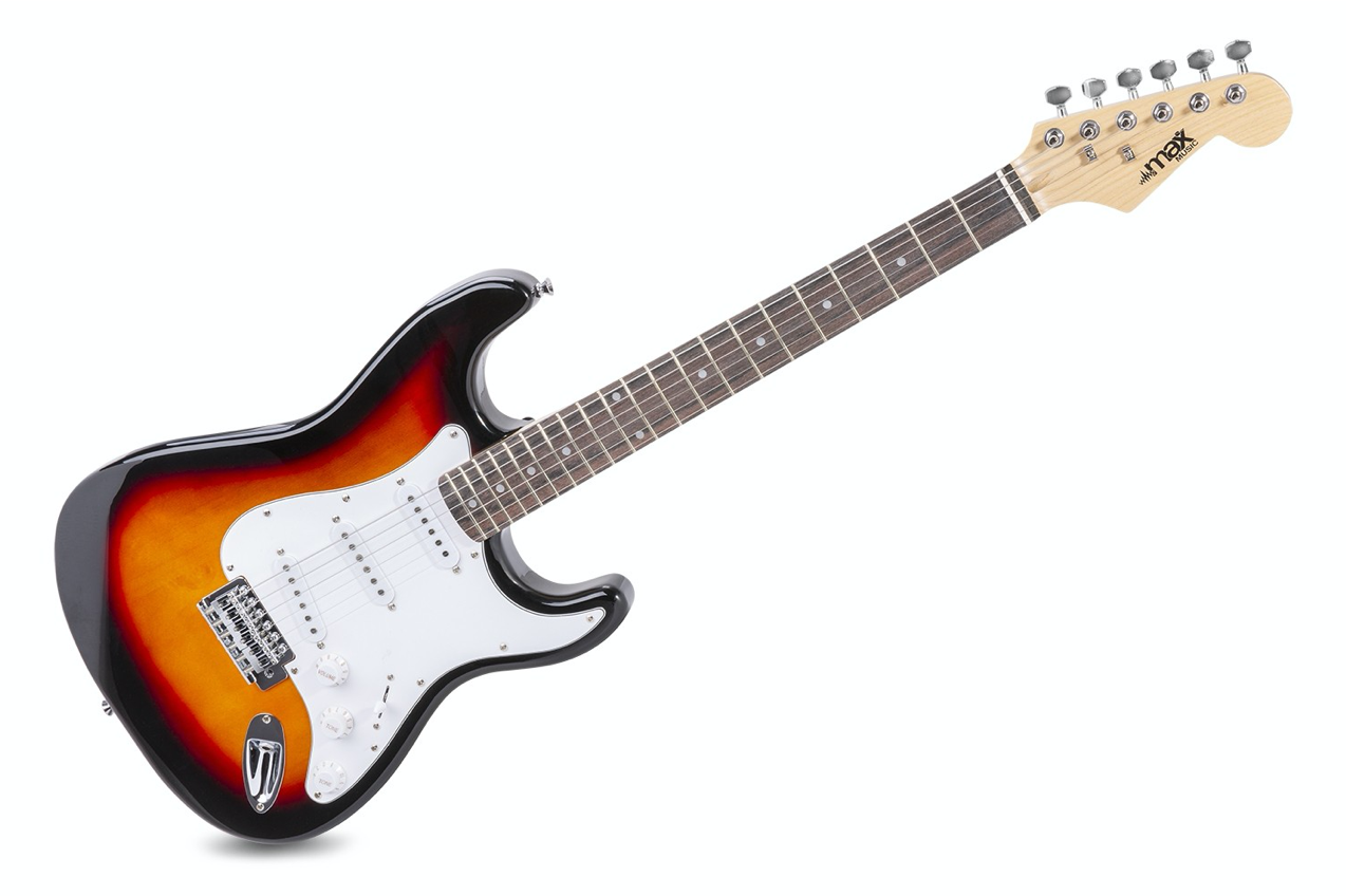Max GIGKIT El-gitar Pakke Sunburst