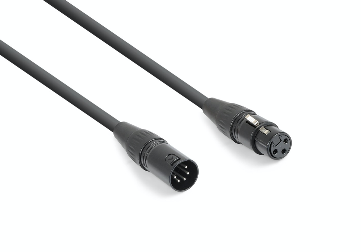 Power Dynamics CX105 DMX adapter 3 pin til 5 pin