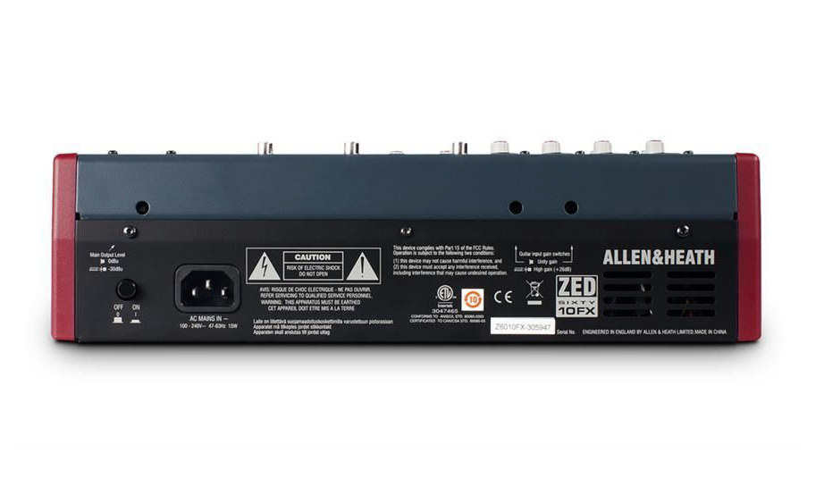 Allen & Heath ZED60-10FX