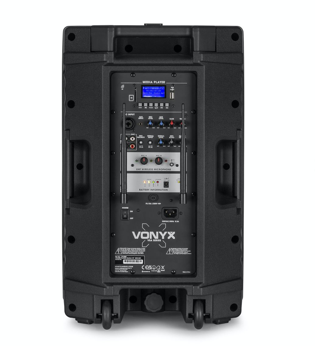 Vonyx VSA500 PORTABLE SYSTEM 12"