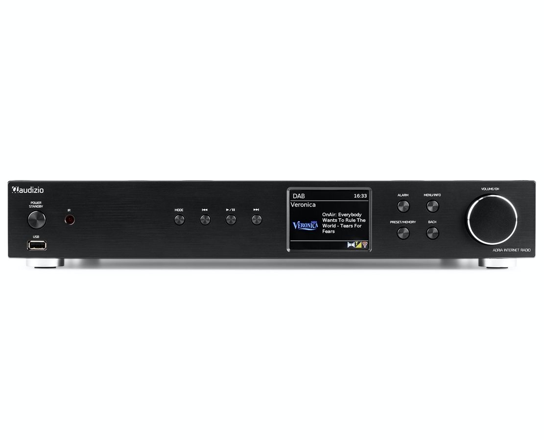Audizio ADRIA DAB+ og internettradio (Sort)