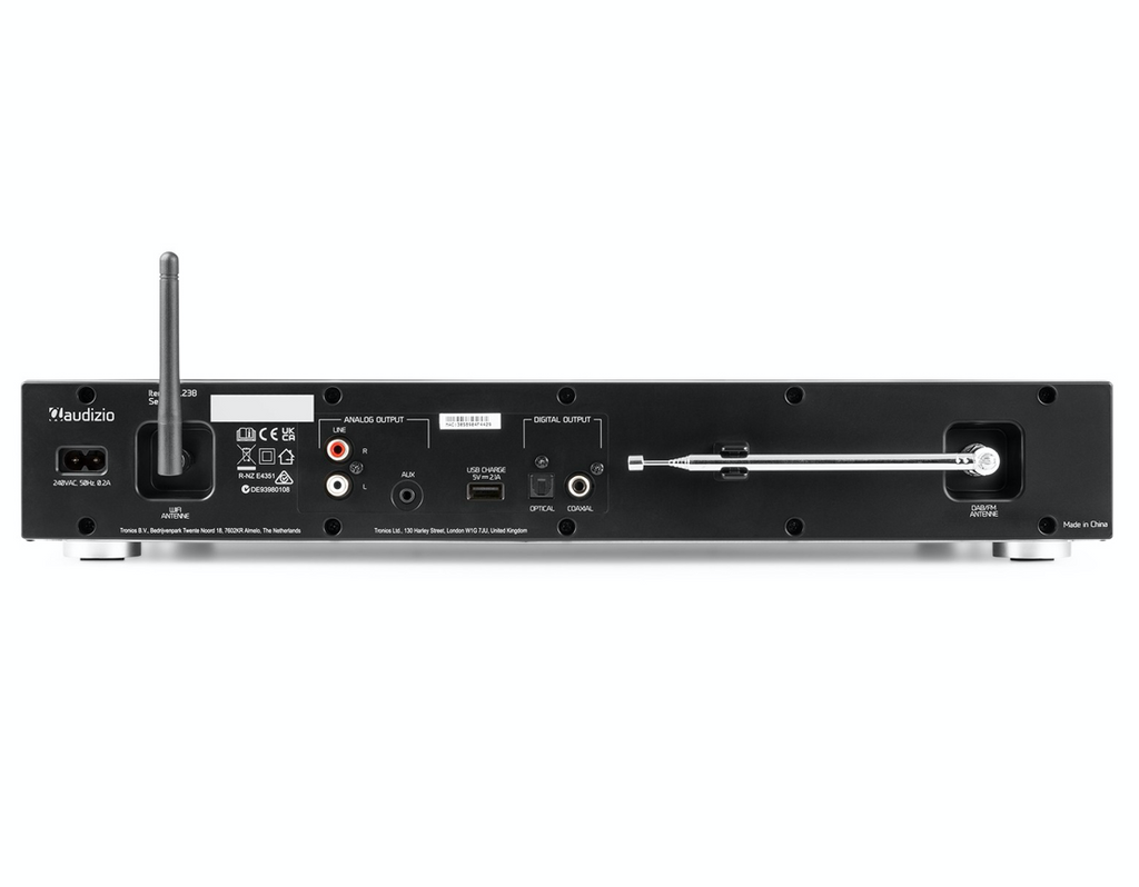 Audizio ADRIA DAB+ og internettradio (Sort)