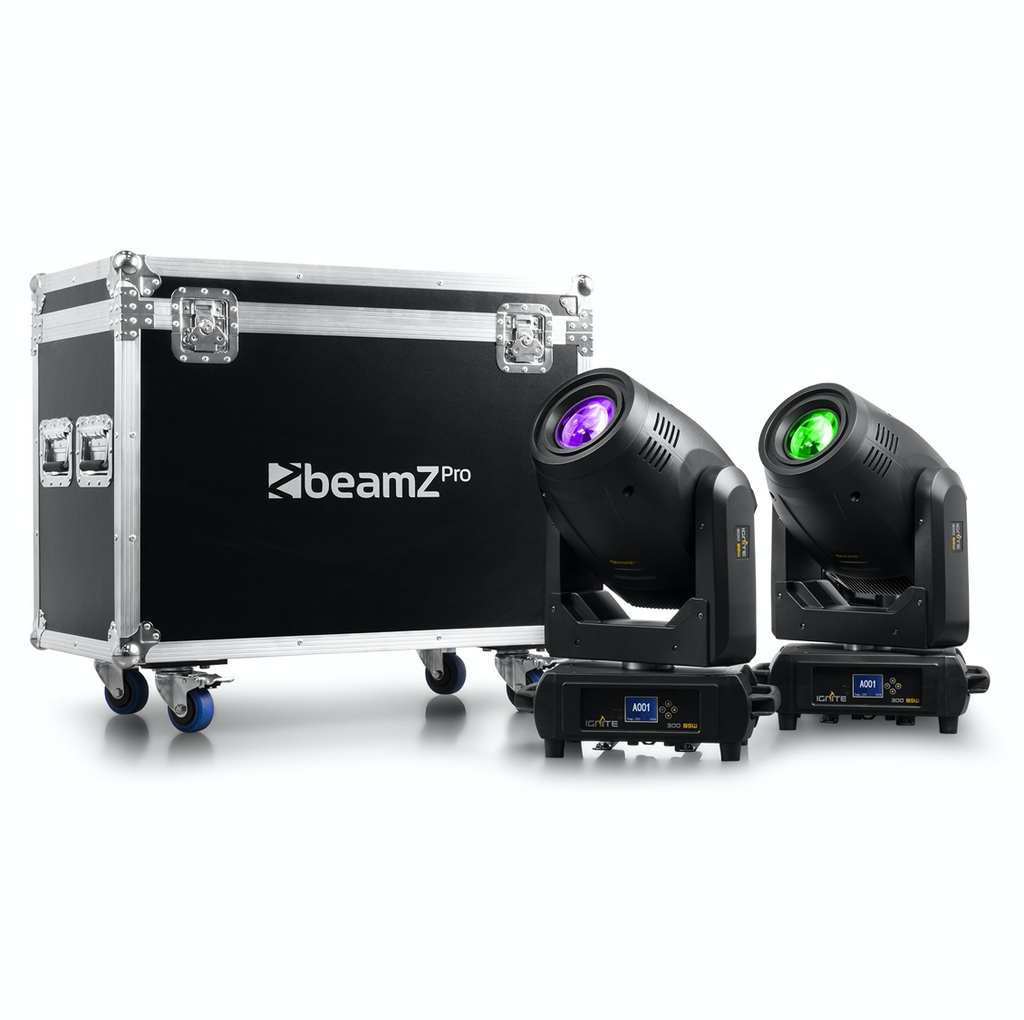 Beamz PRO IGNITE300 LED BSW Pakke med flightcase