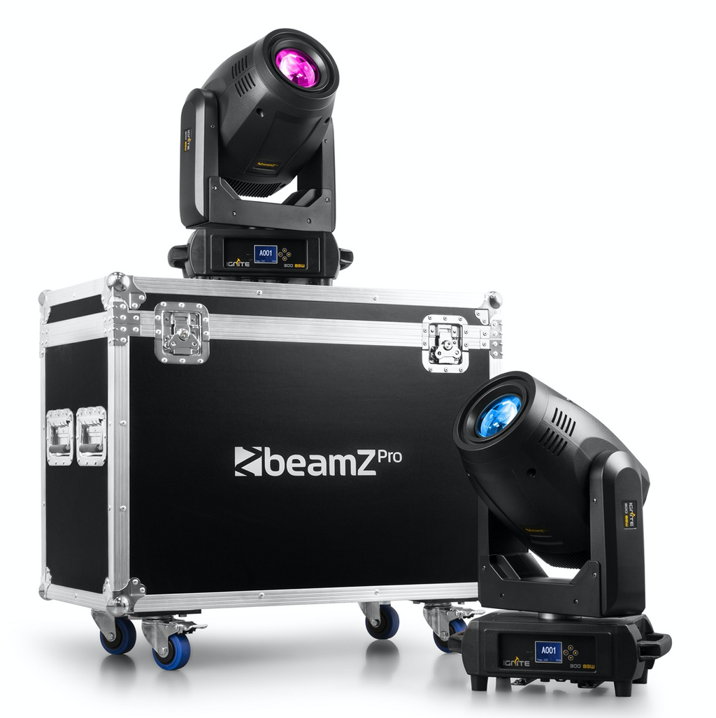 Beamz PRO IGNITE300 LED BSW Pakke med flightcase