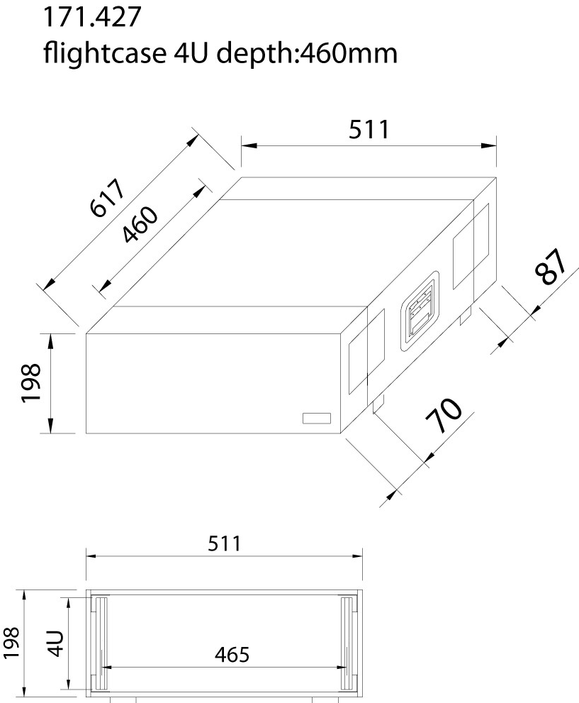 Power Dynamics Rackcase 4U