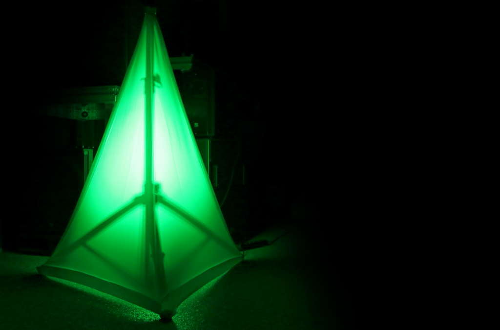 Beamz LSS12W Høyttalerstativtrekk Hvit 120CM