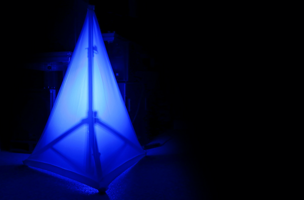 Beamz LSS12W Høyttalerstativtrekk Hvit 120CM