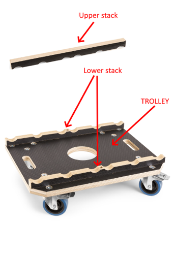 Beamz PRO Truss tralle