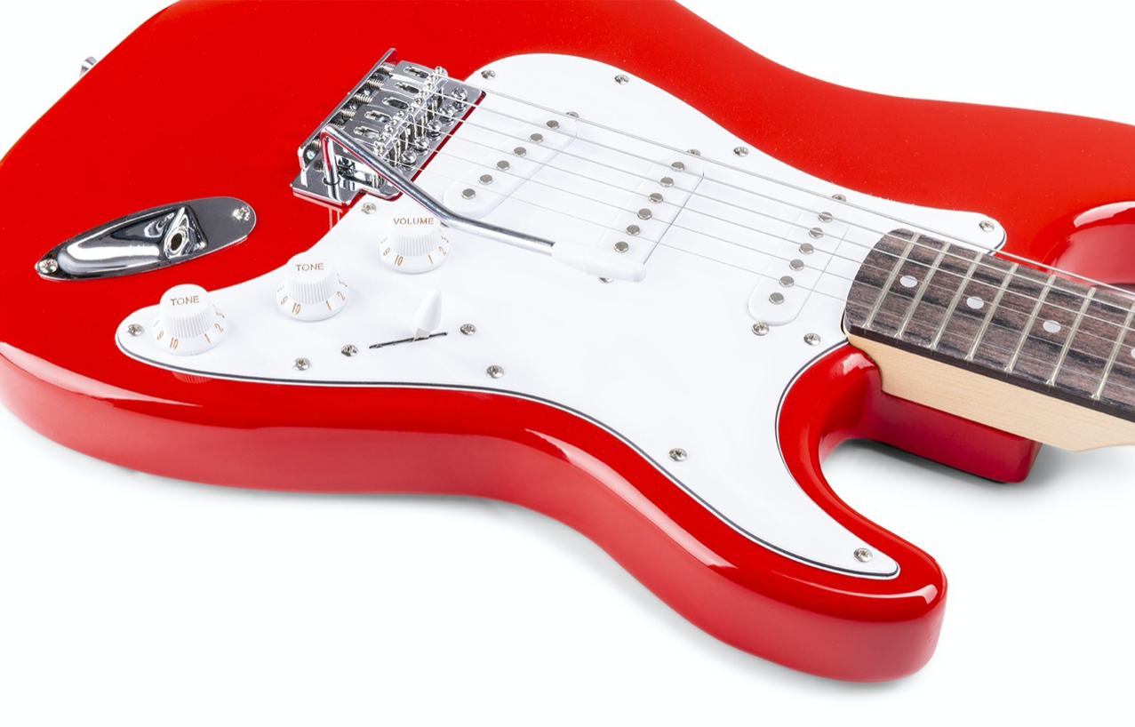 Max GIGKIT El-gitar Pakke Red
