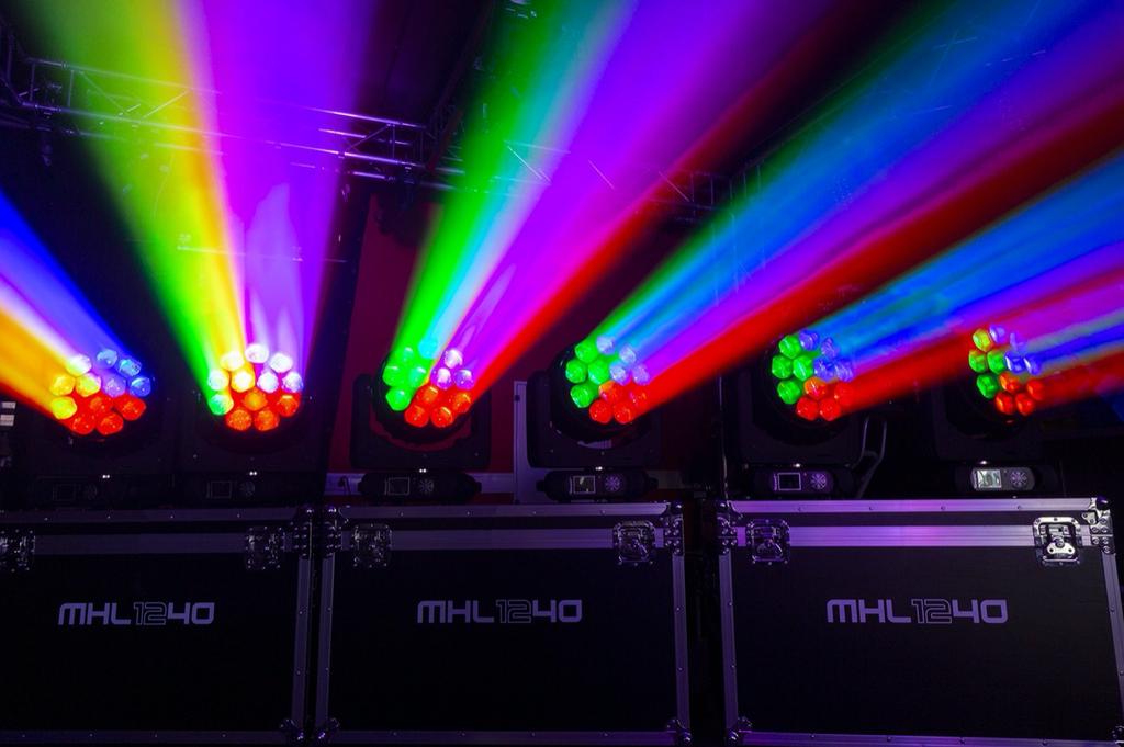 Beamz PRO MHL1240 Pakke med flightcase