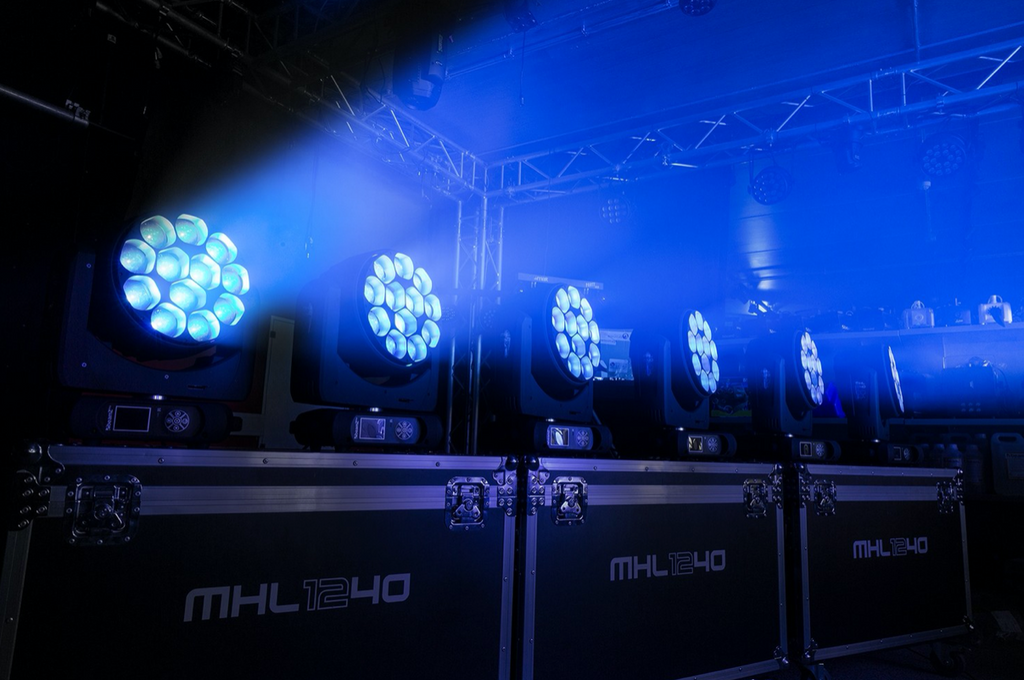 Beamz PRO MHL1240 Pakke med flightcase