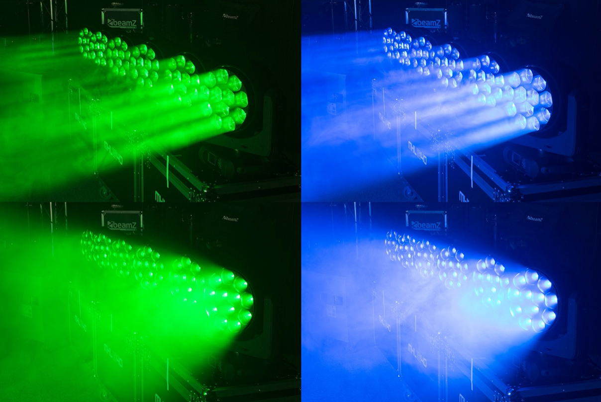 Beamz PRO MHL1240 Pakke med flightcase