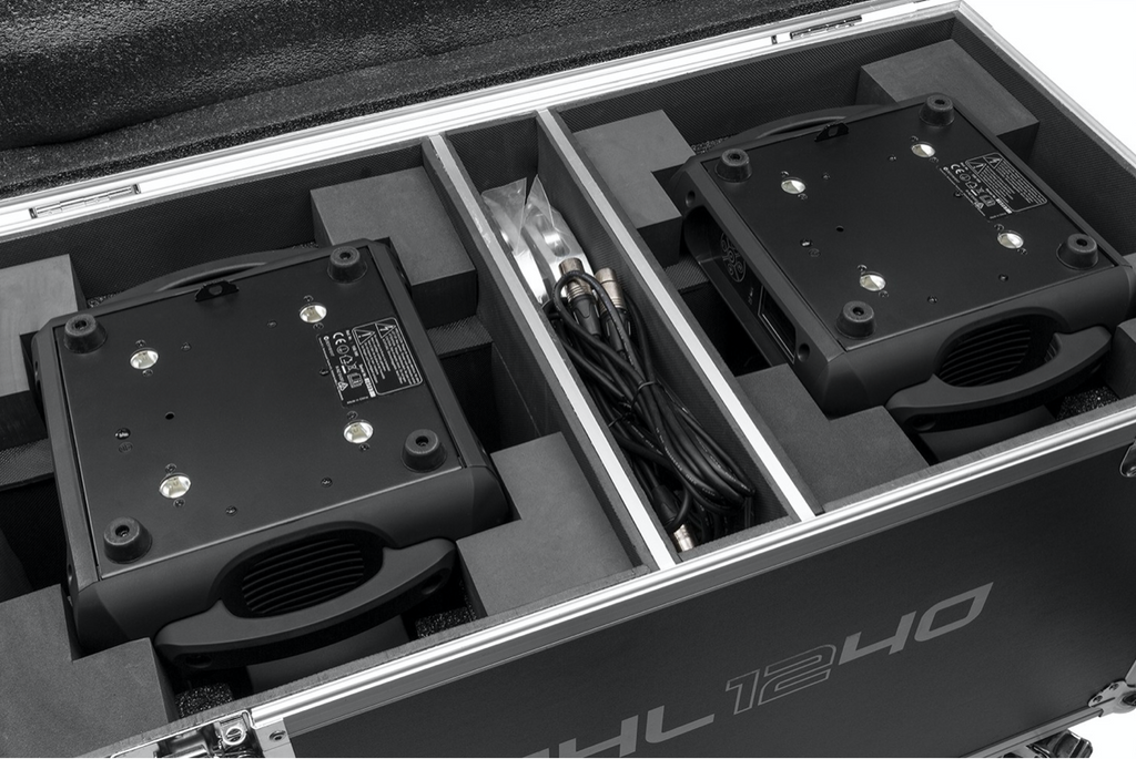 Beamz PRO MHL1240 Pakke med flightcase