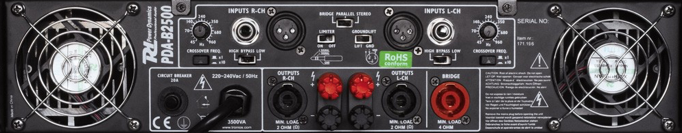 Power Dynamics PDA-B2500