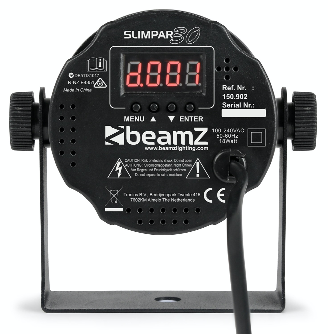 Beamz SLIMPAR30 RGB