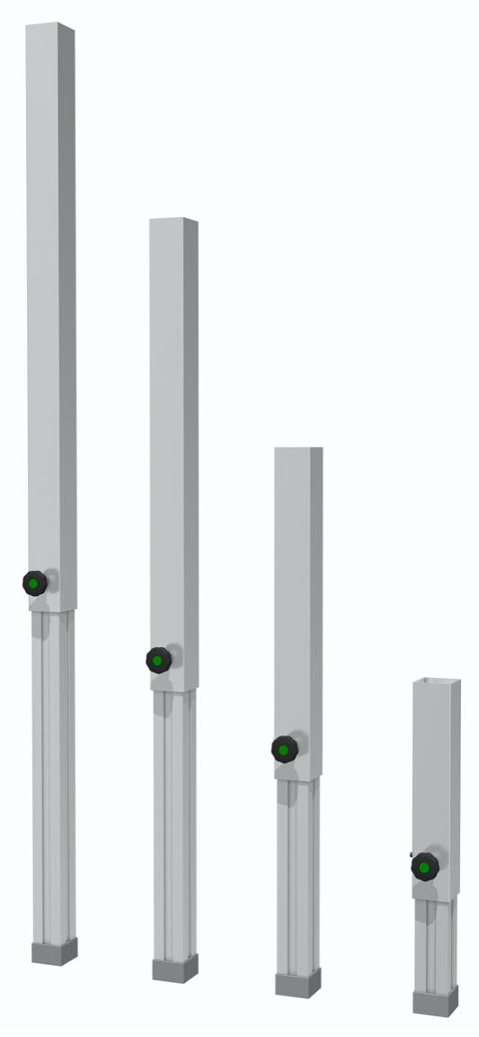 Power Dynamics 750TL Sceneben 80 - 140cm (4 stk)