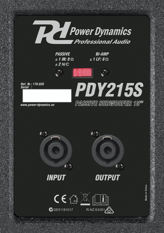 Power Dynamics PDY215S