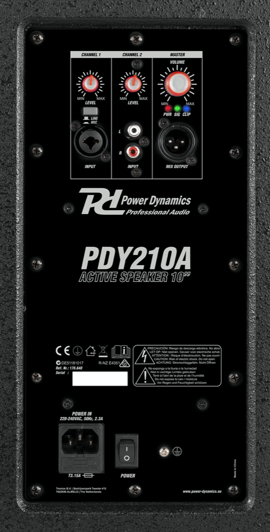 Power Dynamics PDY210A