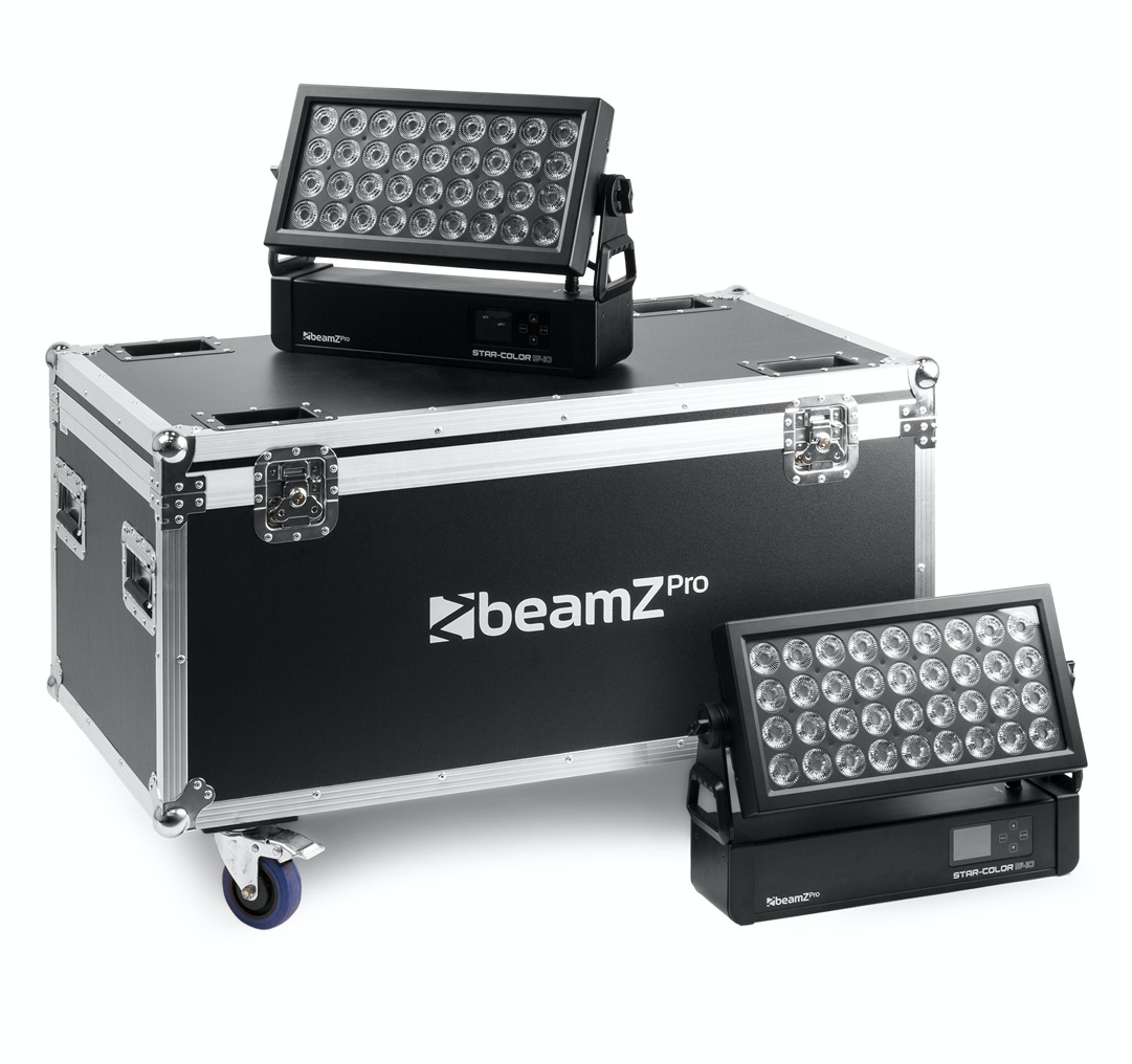 Beamz PRO FLC5404 Transportkasse for 4 x StarColor 540