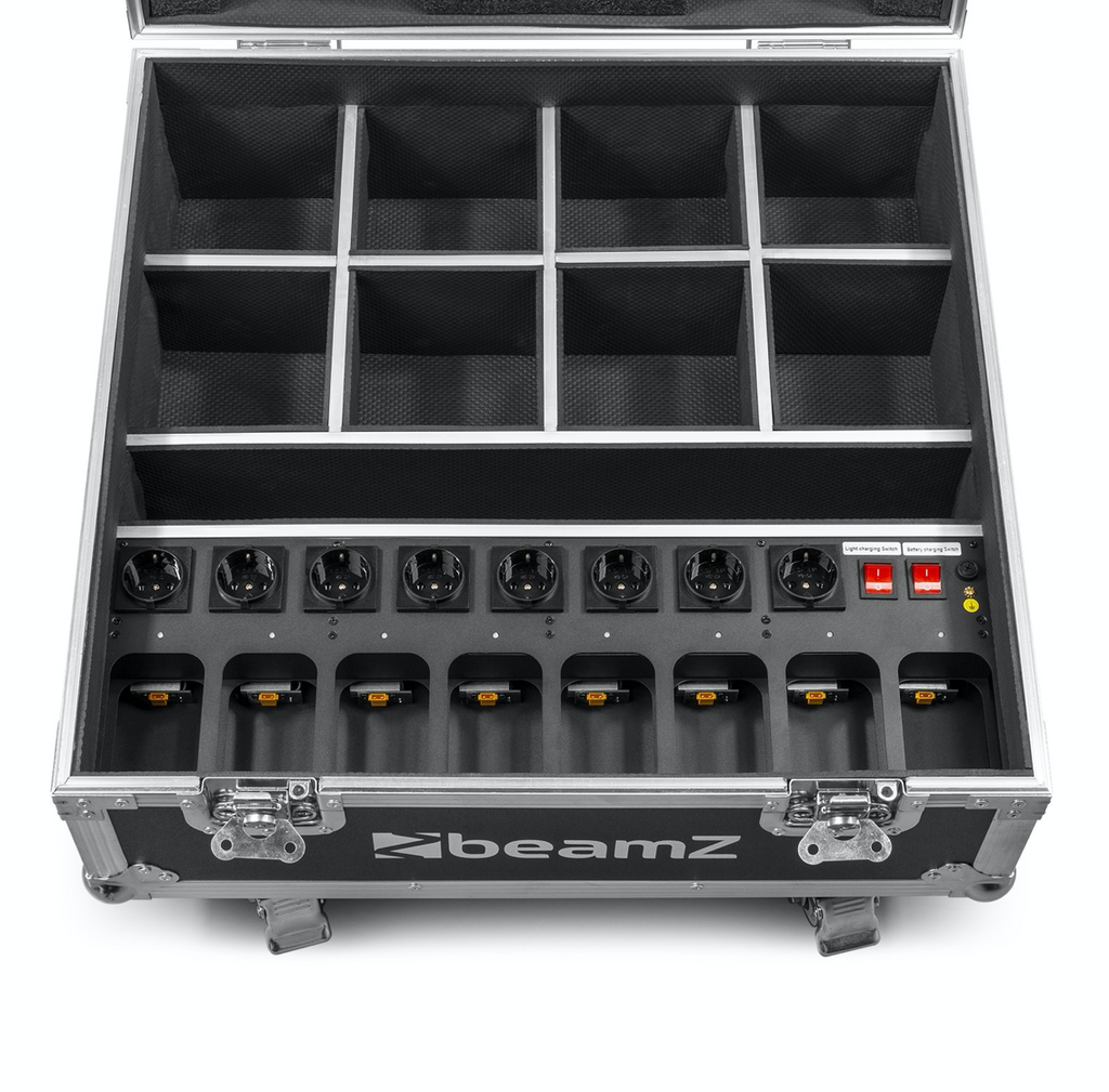 Beamz FCC10 Transportkasse for 8 x BBP54/BBP59