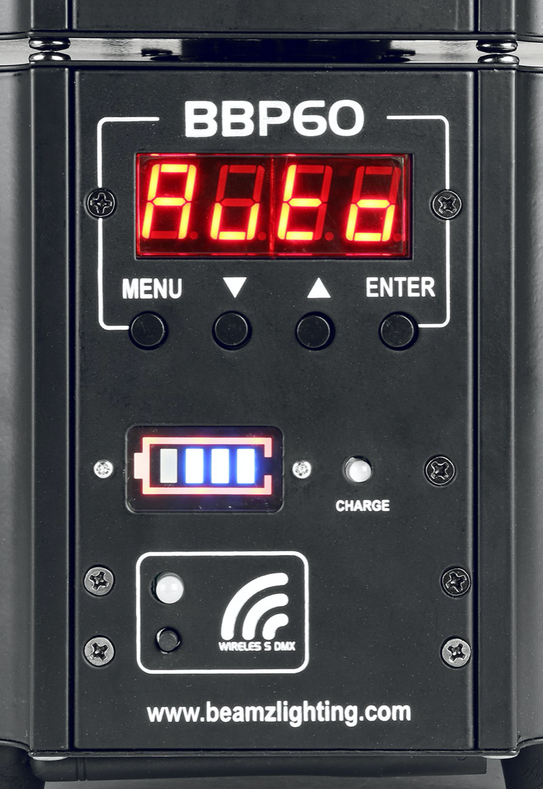 Beamz BBP60 UPLIGHT Pakke