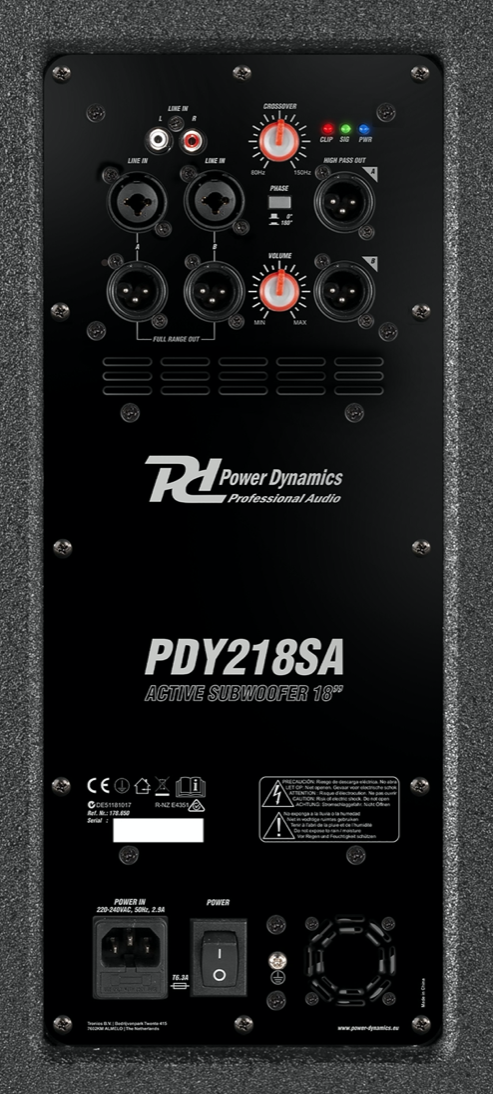 Power Dynamics PDY218SA