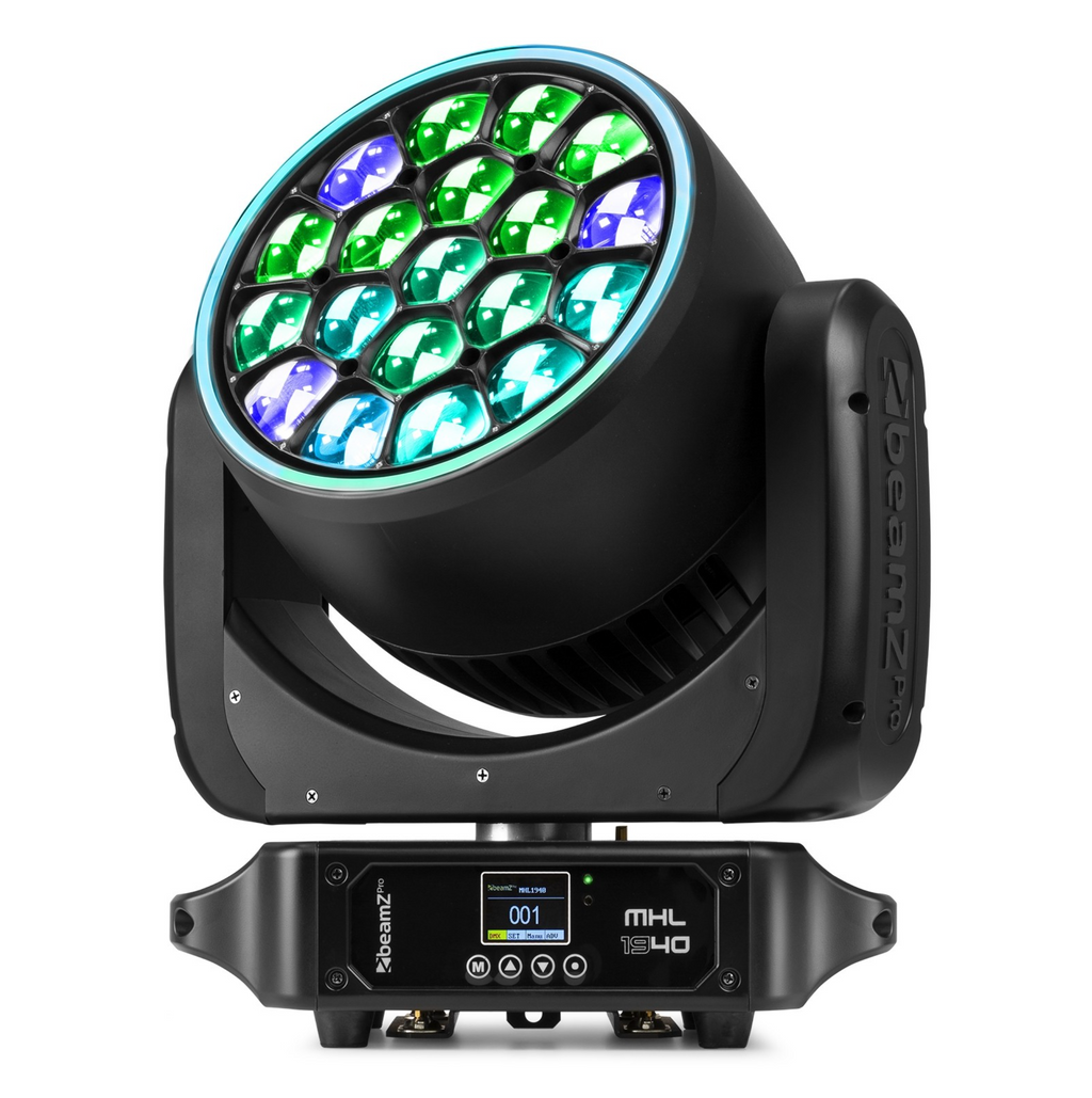 Beamz PRO MHL1940 Pakke med flightcase