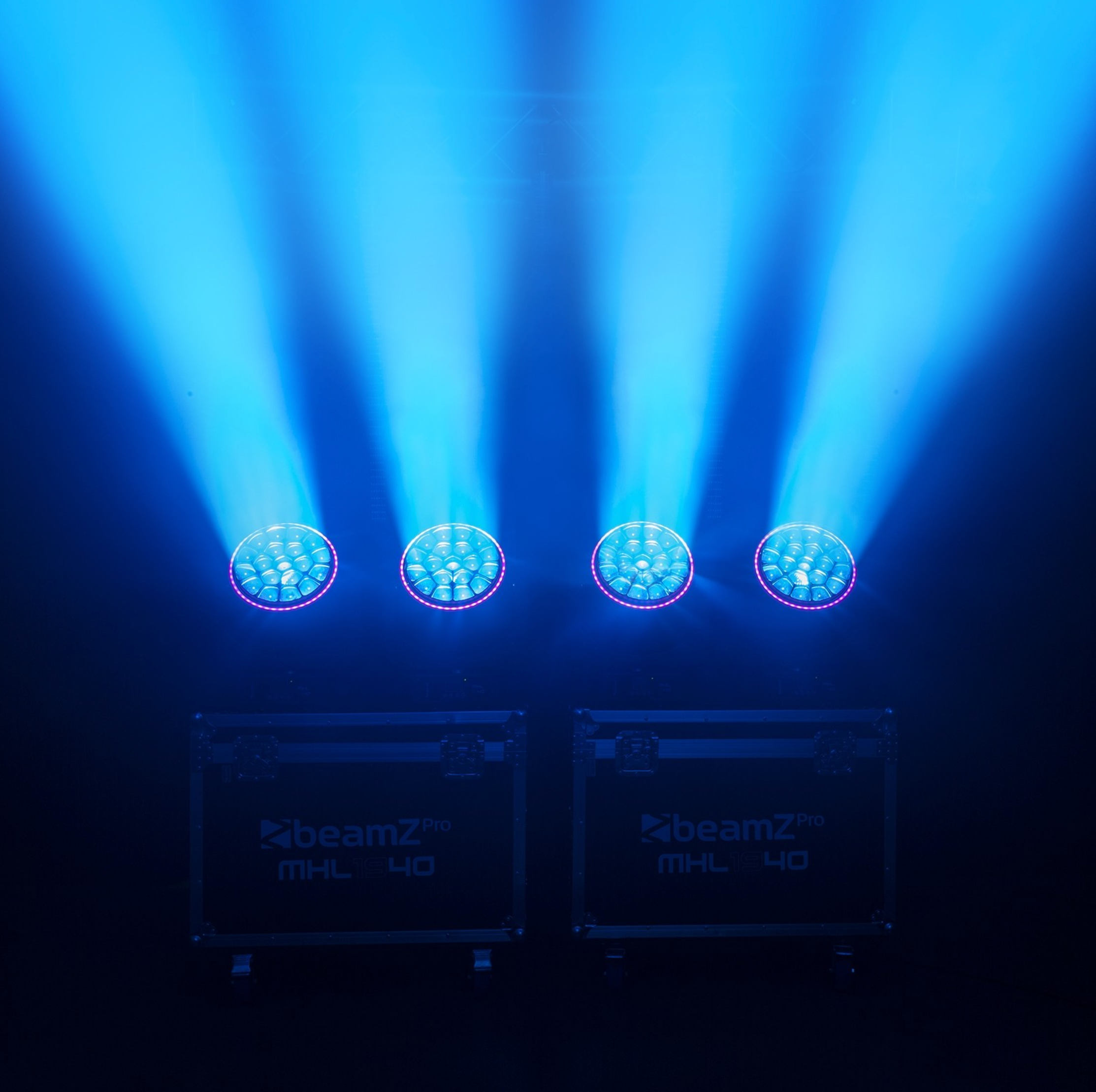 Beamz PRO MHL1940 Pakke med flightcase