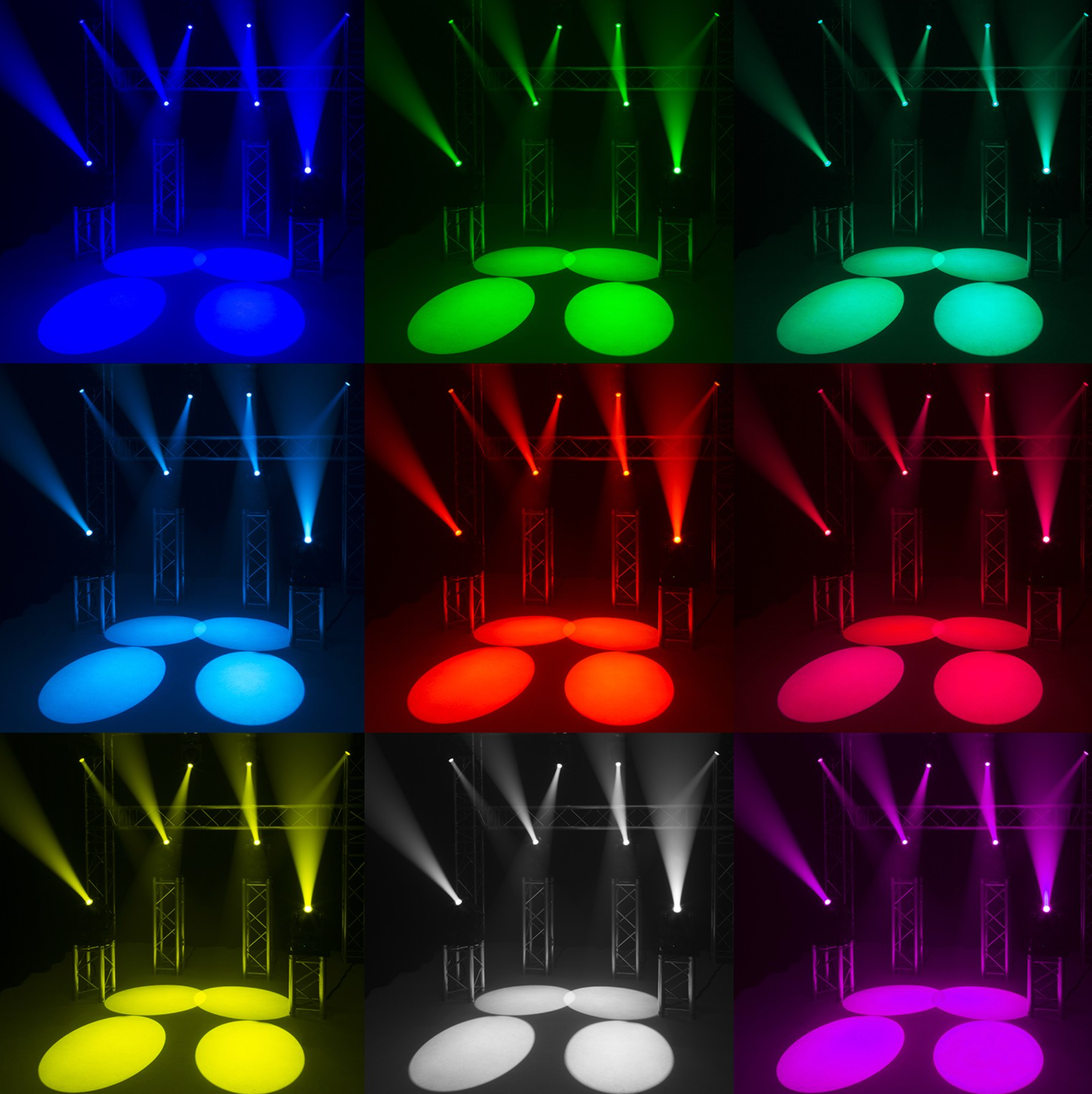 Beamz PRO IGNITE180S LED Spot Pakke med flightcase