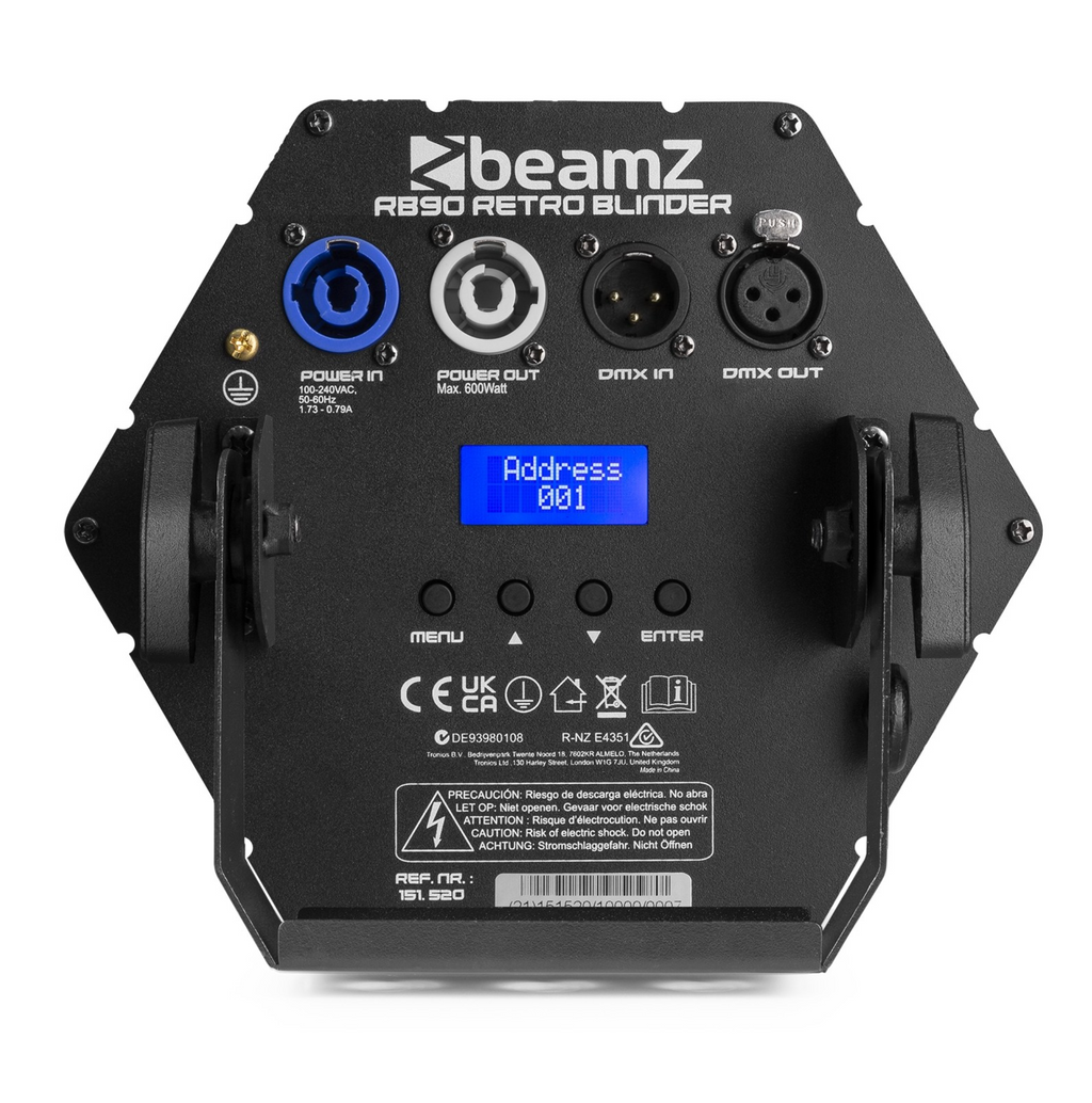 Beamz RB90 Deco Retro Blinder