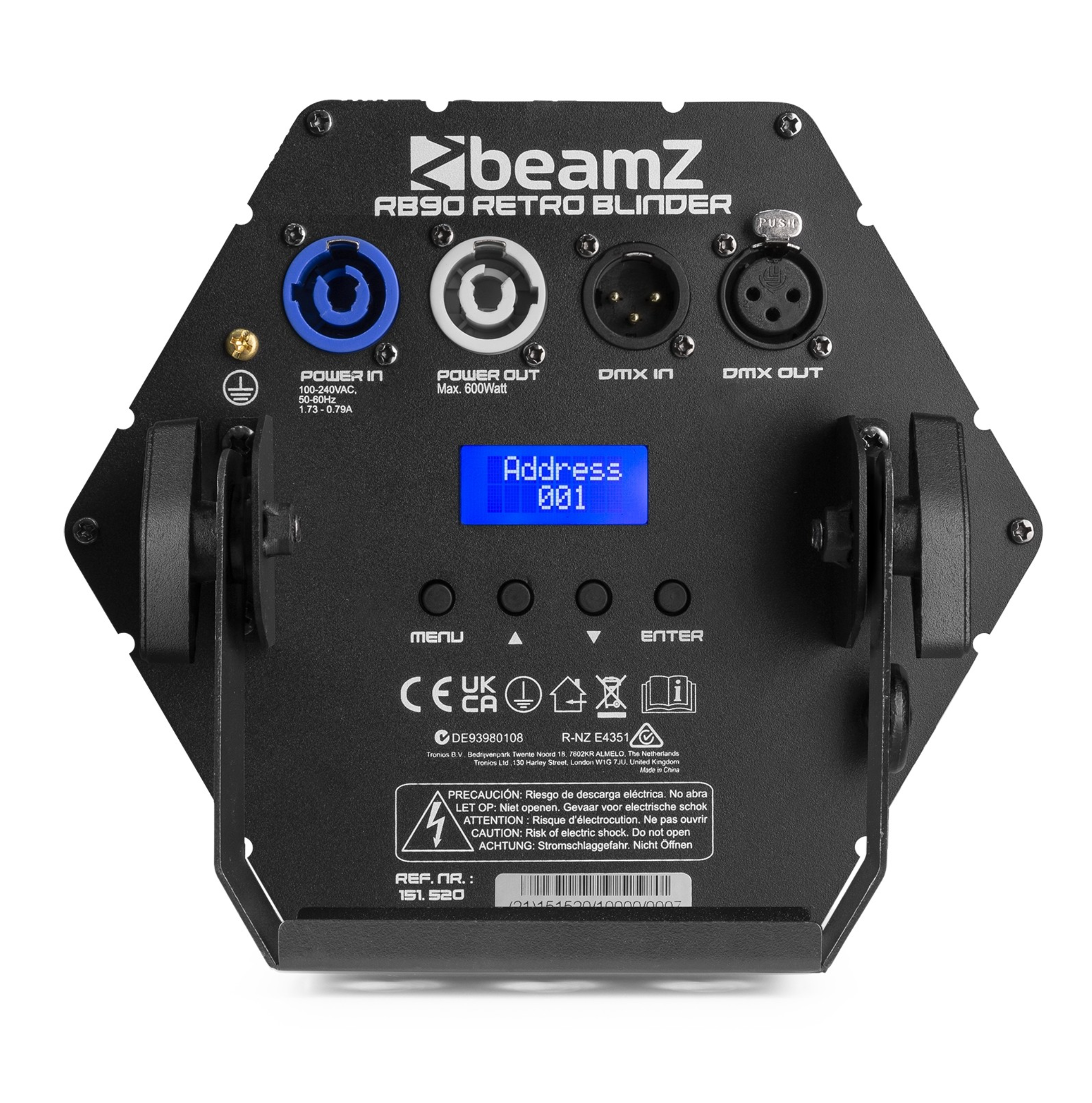 Beamz RB90 Deco Retro Blinder