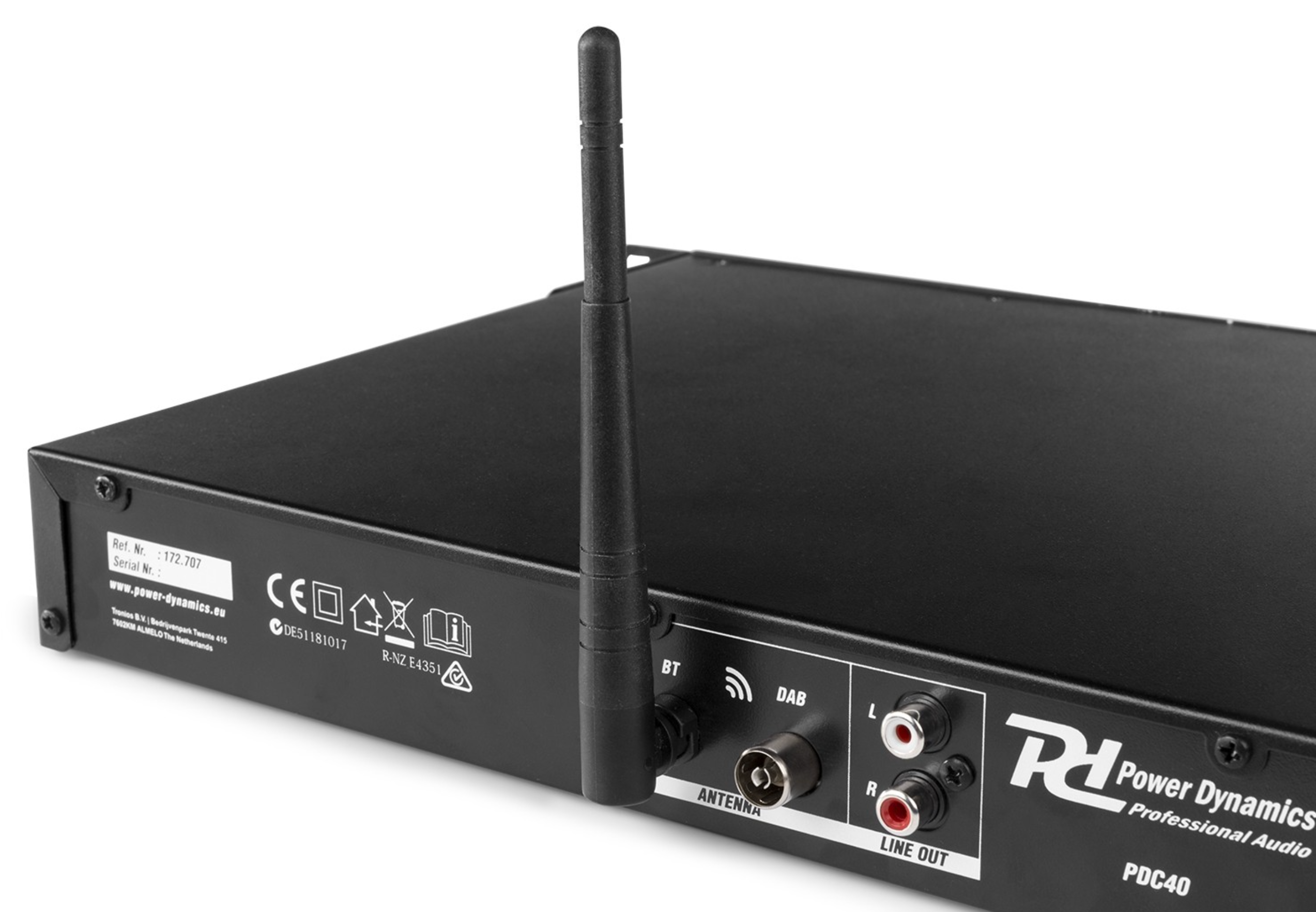 Power Dynamics PDC40 DAB+ TUNER FM/USB/BT