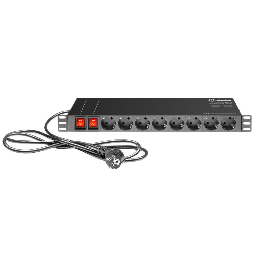 Adam Hall Power Strip 16-kontakter