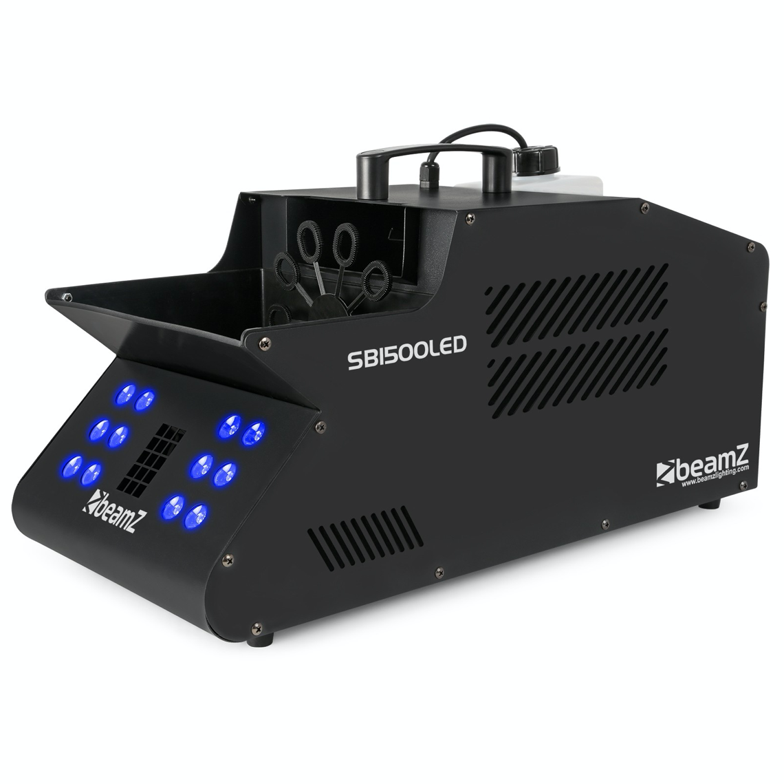 Beamz SB1500LED Røyk- og boblemaskin