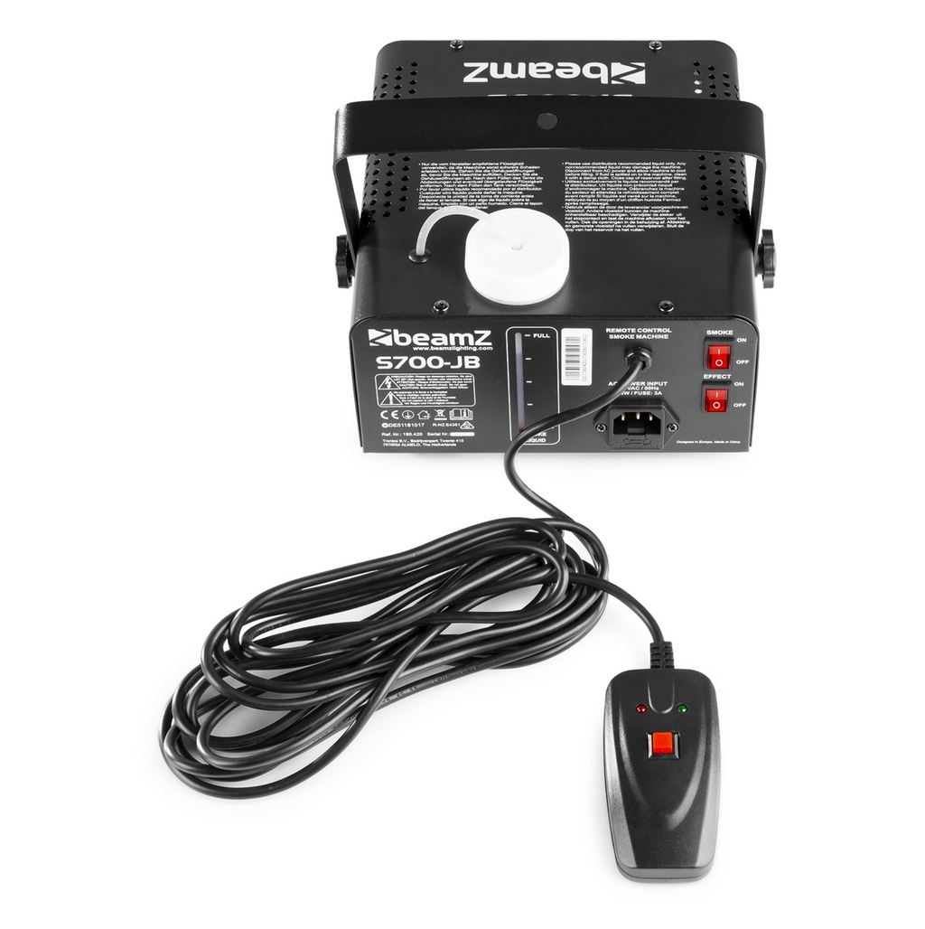 Beamz S700-JB Røykmaskin og discolys