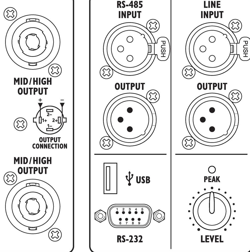 IMG L-RAY/1000 Aktiv line array