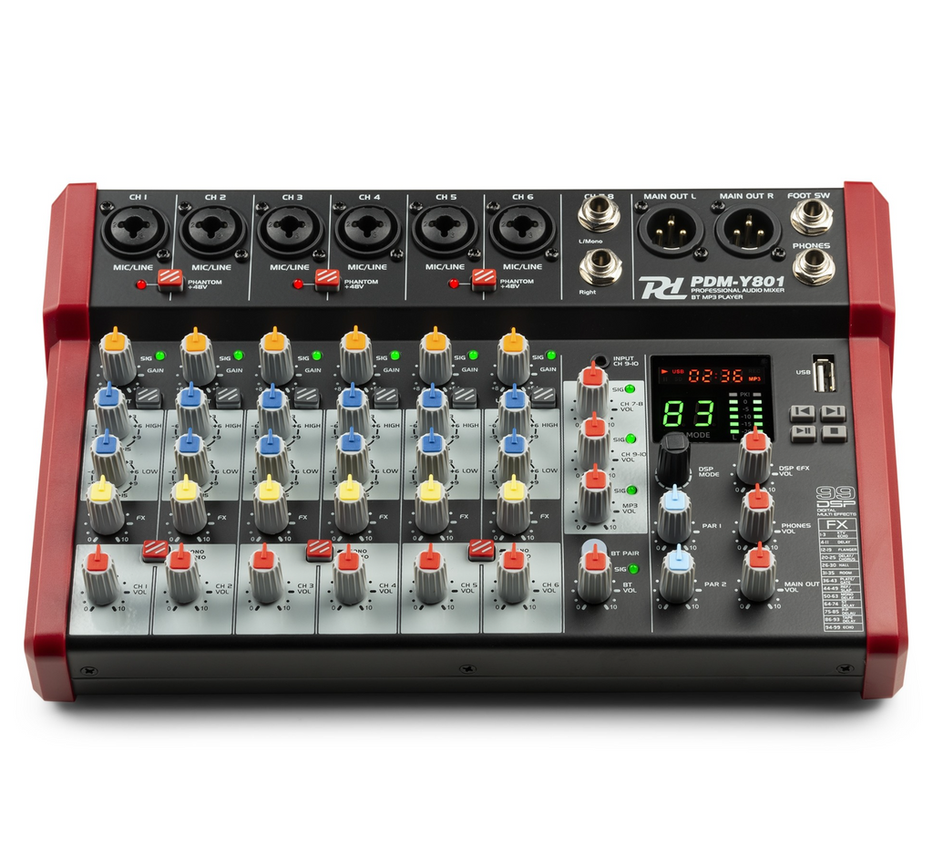 Power Dynamics PDM-Y801 8 kanaler