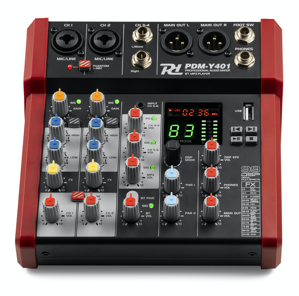 Power Dynamics PDM-Y401 4 kanaler