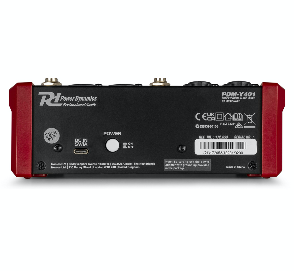 Power Dynamics PDM-Y401 4 kanaler