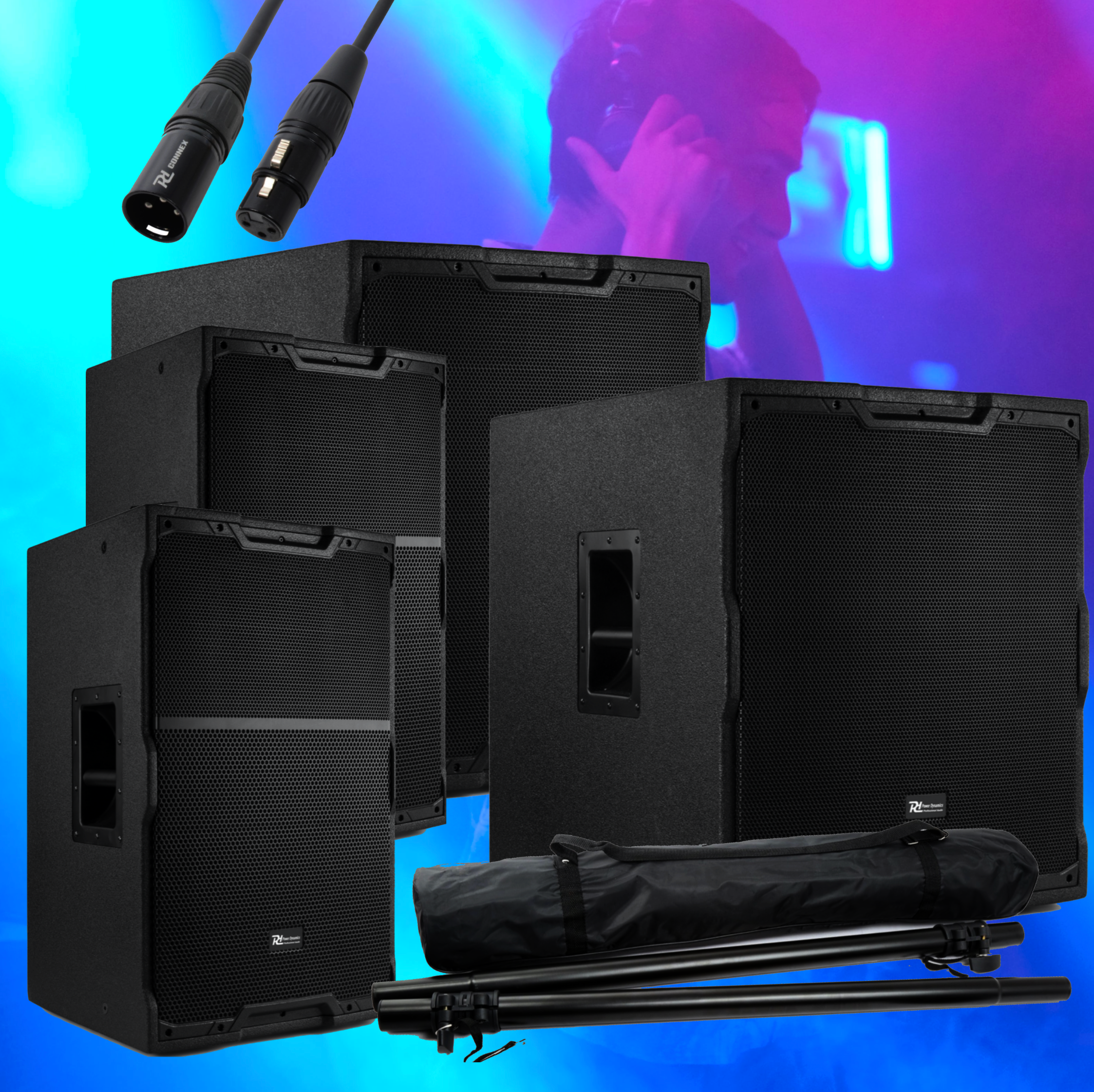 Utleie - PA pakke medium