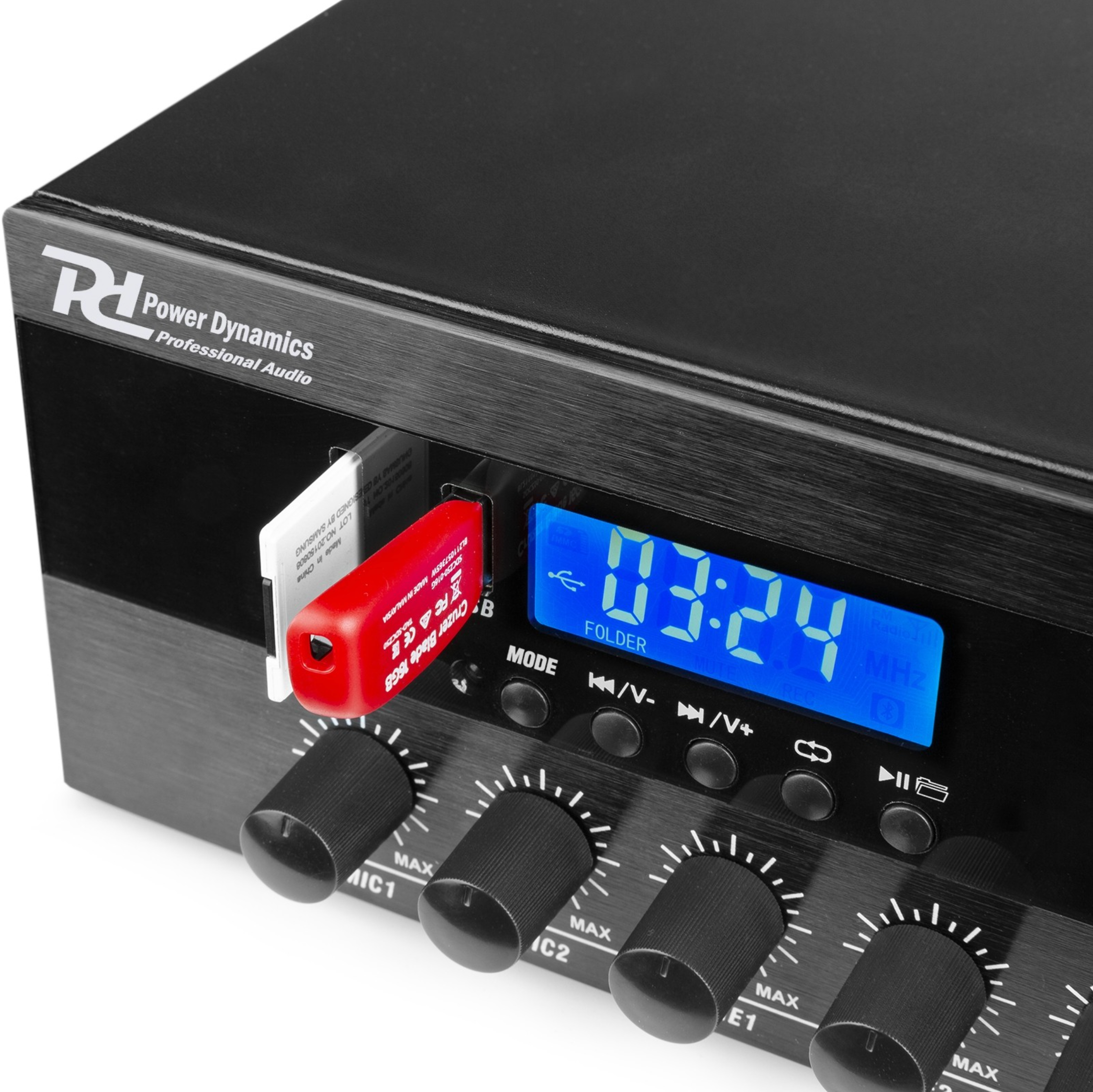 Power Dynamics PDW360 100V forsterker/5 kanaler/6 soner