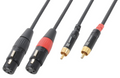 Power Dynamics CX68-3 xlr hun til phono han 6 m