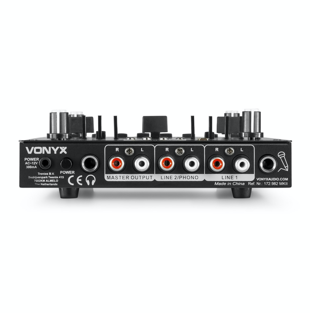 Vonyx STM2270 4 kanals dj mikser med bluetooth og FX