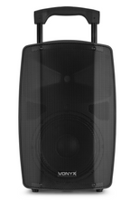 Vonyx VSP200 Batterihøyttaler med trådløse mikrofoner - Kampanje med trekk!