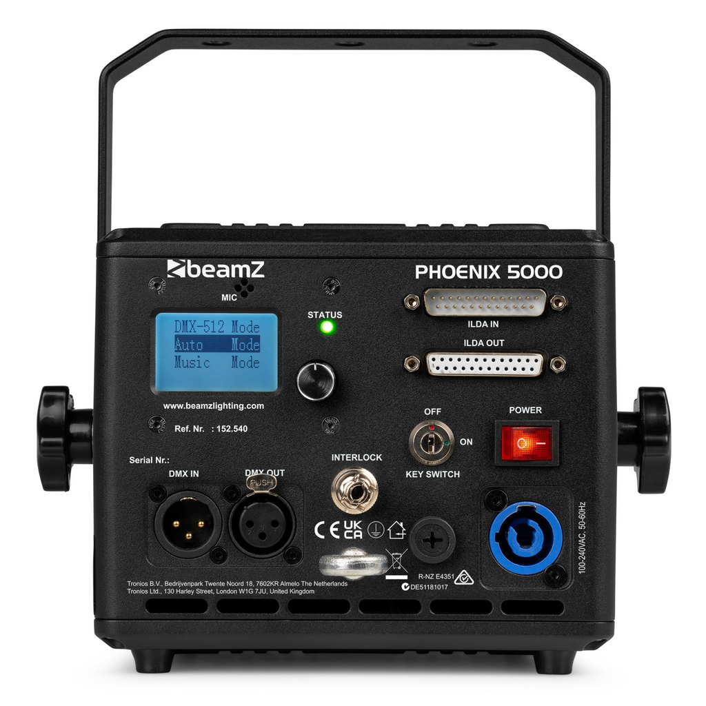 Beamz Phoenix 5000 Analog Laser System
