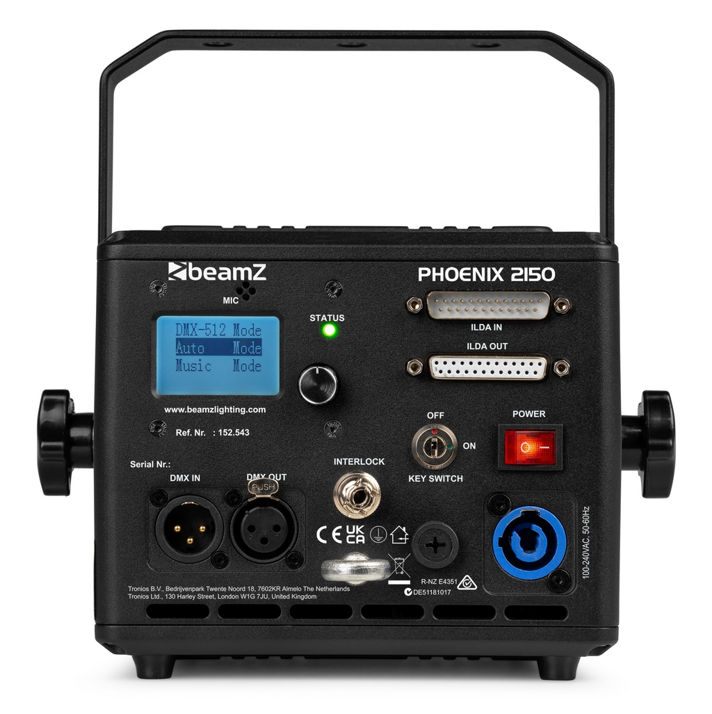Beamz Phoenix 2150 Analog Laser System