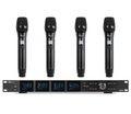Power Dynamics PD524 4 kanals trådløst system med håndholdte mikrofoner