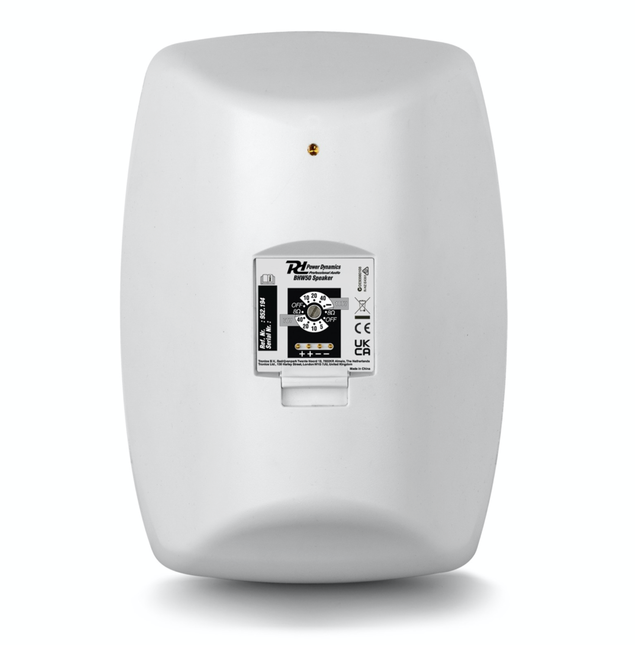 Power Dynamics BHW60 120W Pakke Hvit - KAMPANJE