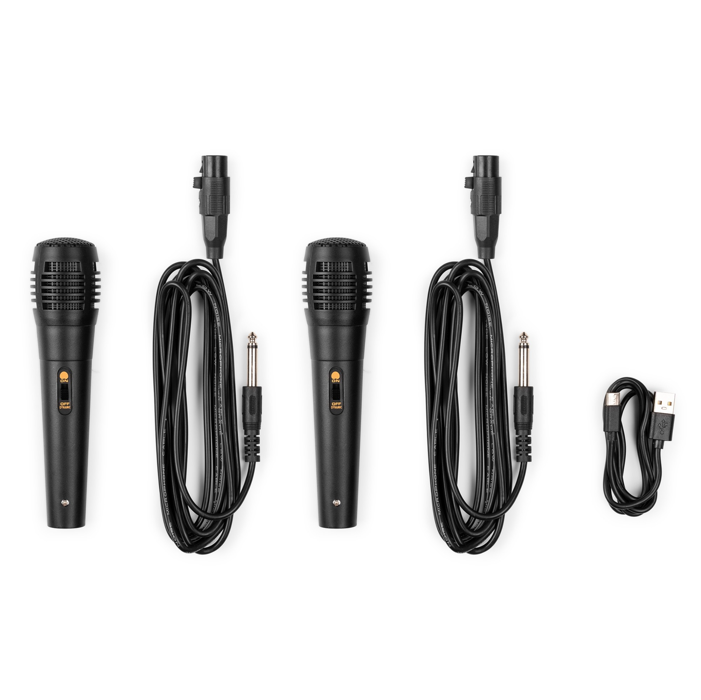 Fenton KAR50P Karaoke Høyttaler med LED - SORT